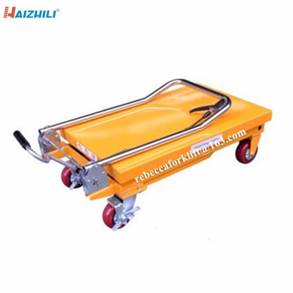 Factory supply safety device 500kg load capacity manual scissor lift table