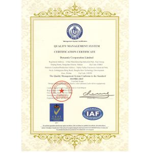Dynamic Corporation Limited Certifications