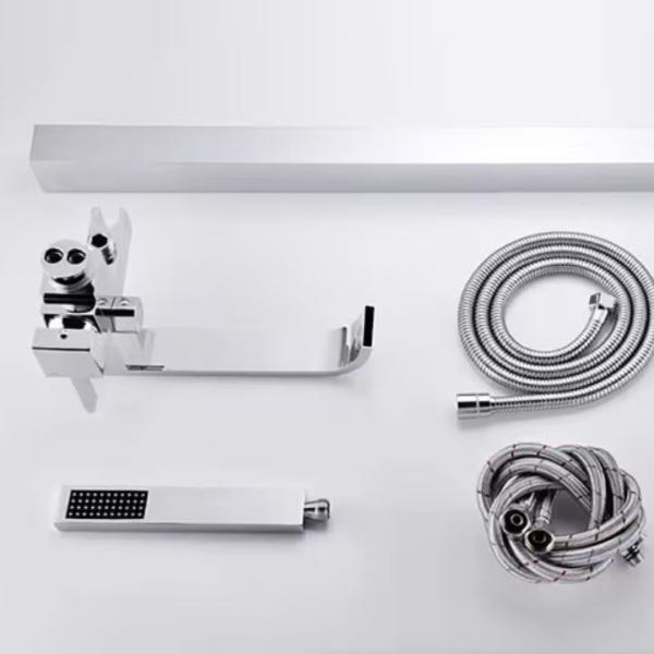 ODM Bathroom Brushed Nickel Bathtub Faucet 8 Inch Eco Friendly