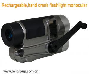 China Rechargeable,hand crank flashlight monocular Camera Chargers ,hand crank flashlight on sale