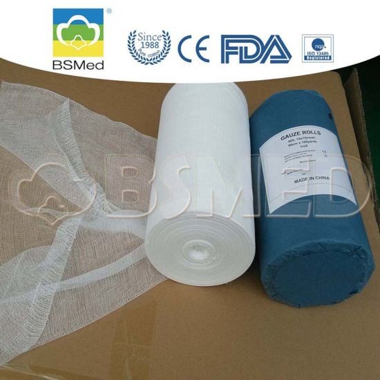 Disposable 100% Cotton Medical Cotton Gauze Pure White Color For Hospital / Clinic