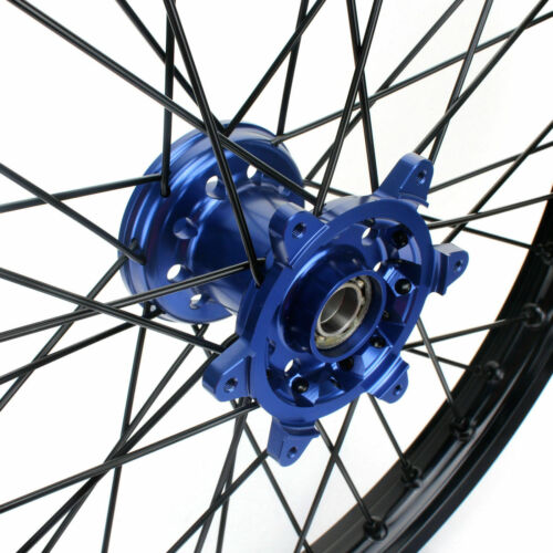Custom Blue Motorcycle Wheel Hubs and Perfect for YZF250F 450F WR250F 450F YZ250 03-22