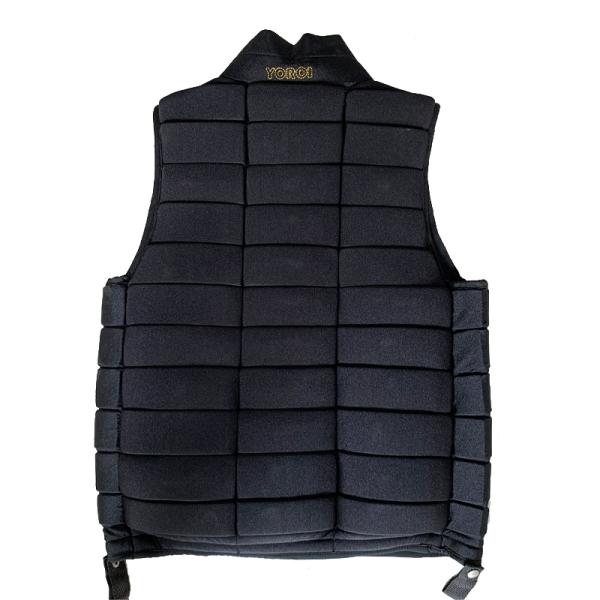 Riding Vest for Body Protection Lightweight and Customizable in Black/Customized Design