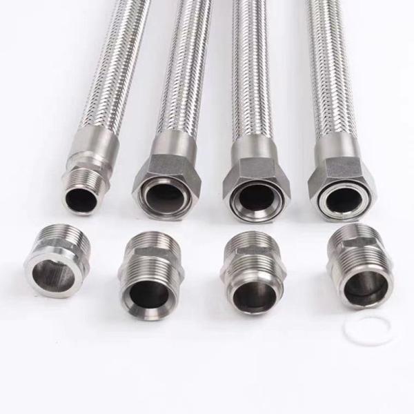 3-12mm Metal Stainless Steel Braided Hose Processing Thread Type
