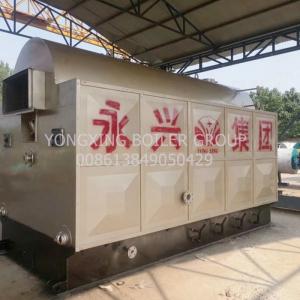 China Straw Ricehusk Biomass Steam Generator 1600 Kg H In Alcohol Factory on sale