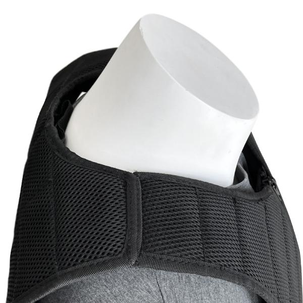 Outdoor Equestrian Activities Essential Certified Block Foam Padded Black Unisex Vest