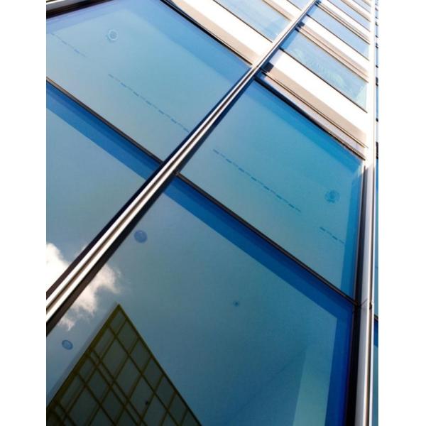 Customizable Clear 6.38-12.38mm Tempered Laminated Safety Glass with Frosted Acid Etched Surface