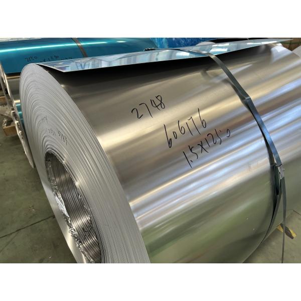 Hot Rolled 6061 Aluminum Alloy Coil Tread Pattern 2 - 5mm ASTM 6063 6082 1550mm