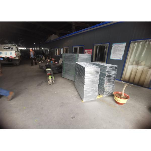 Ocean Petroleum Platform Galvanised Floor Grating 6mm Thick Pressure Locked