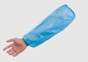 China Easy Wear Disposable Sleeve Covers HDPE Material Skin Friendly Hygiene on sale