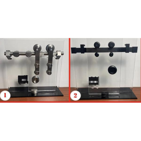 Classic Glass Shower Door Handles Water Resistant For Bathroom