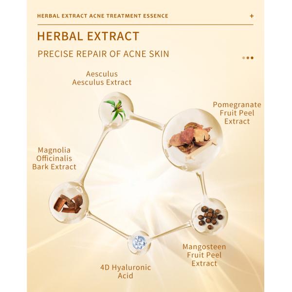 Skincare Essence Face Serum Moisturizer Cream For Anti Acne Facial Whitening 50g