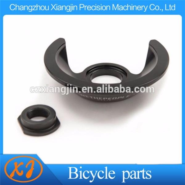 BMX Bike Parts 100% CNC Machining Durable CNC PA6 Nylon Rear Hub Guard Plastic Hub Guard