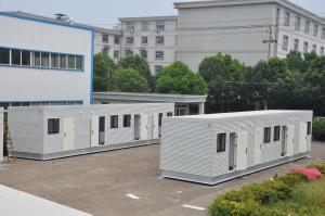 Quality Light Steel Mobile Modern Container Homes Prefabricated Homes White One Layer House wholesale