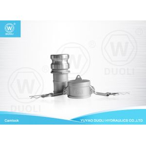 Quality Quick Release Hydraulic Coupling Camlock , Aluminum Cam Groove Couplings wholesale
