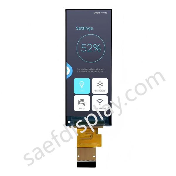 2.2-Inch Slim IPS TFT LCD Display Module- 200x480 Resolution, MIPI Interface, High Brightness 570 Nits