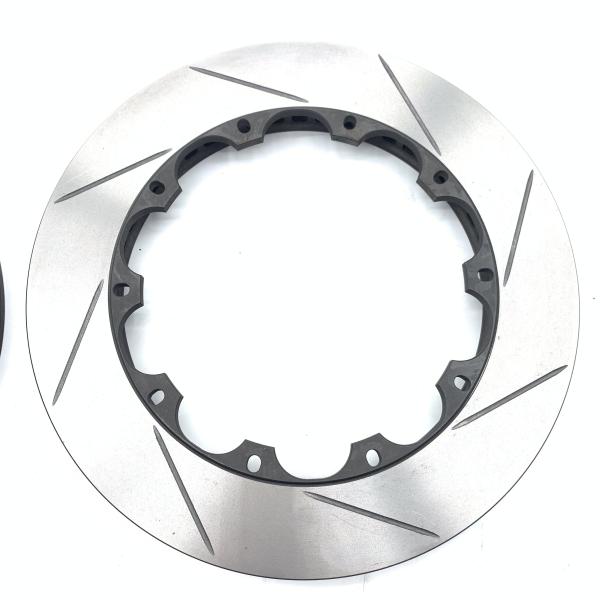 19in Front Wheel Slotted Brake Disc 362*32mm Cast Iron Straight Line