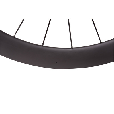 Clincher Rim 88mm Disc Brake Wheels Black Finishing 700C Rust Resistance