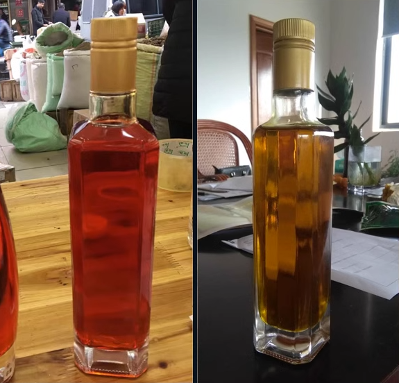 Screw Cap Olive Oil Glass Bottle 250ml 500ml Green Glass Bottles For Gourmet Cooking