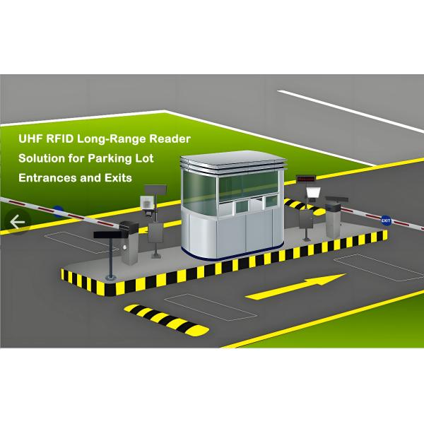 LTR-9912 Antenna 12dbi Wiegand Rs485 Rs232 Parking Equipment Long Range RFID Reader