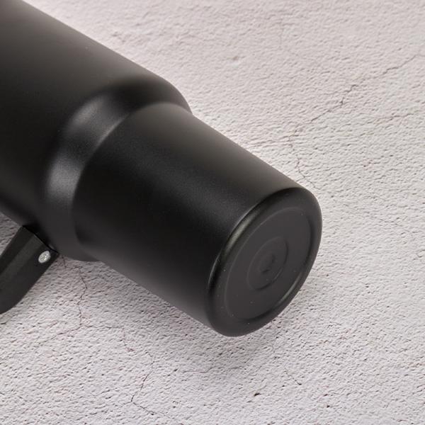 40 Oz Tumbler With Handle And Straw Black Sweat Proof Stainless Steel Insulated Double Wall Tumblers With Lids And Straws BPA-Free