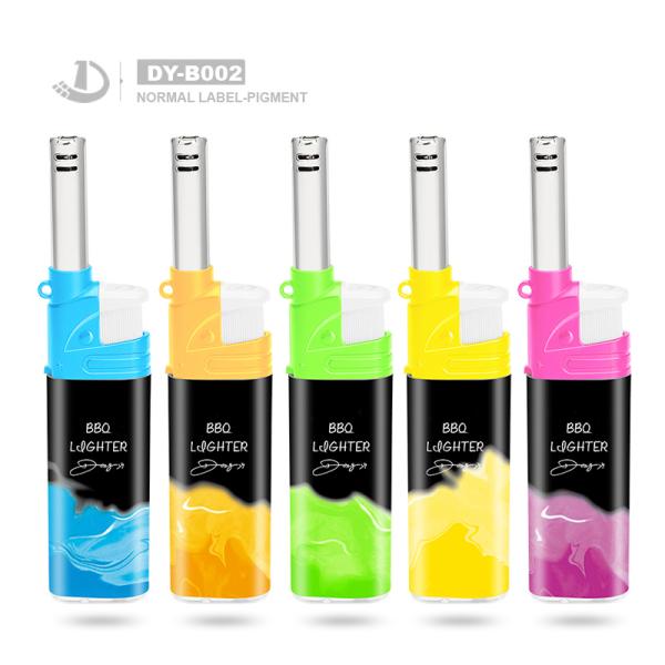 Solid Color Electronic Kitchen Gas Stove Lighter