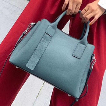 Fashion Daily Life Soft Cowhide Leather Shoulder Handbag For Women