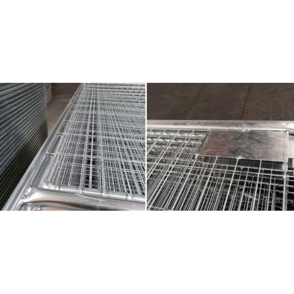 Welded Temporary Fence Powder Coating with ISO9001 2015 Certification