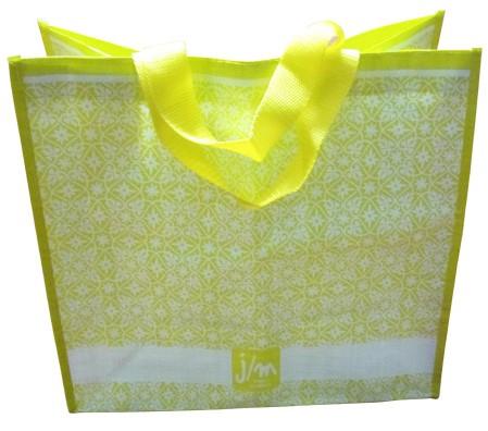 Cheap sell reusable pp woven shopping bag for sale