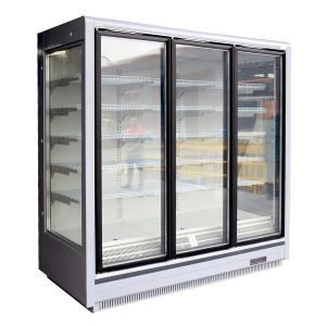 Quality Triple Glazed Glass Door Refrigerator Commercial For Ice Cream And Frozen Foods wholesale