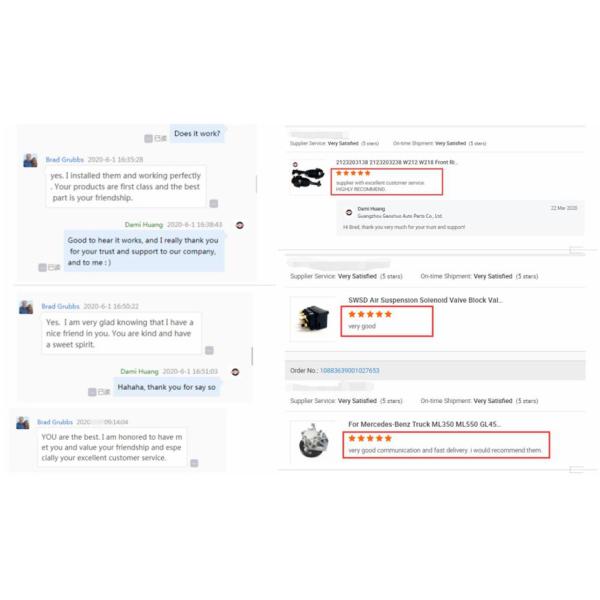 2123203138 2123203238 Shock Absorbers Mercedes-Benz Air Suspension Parts