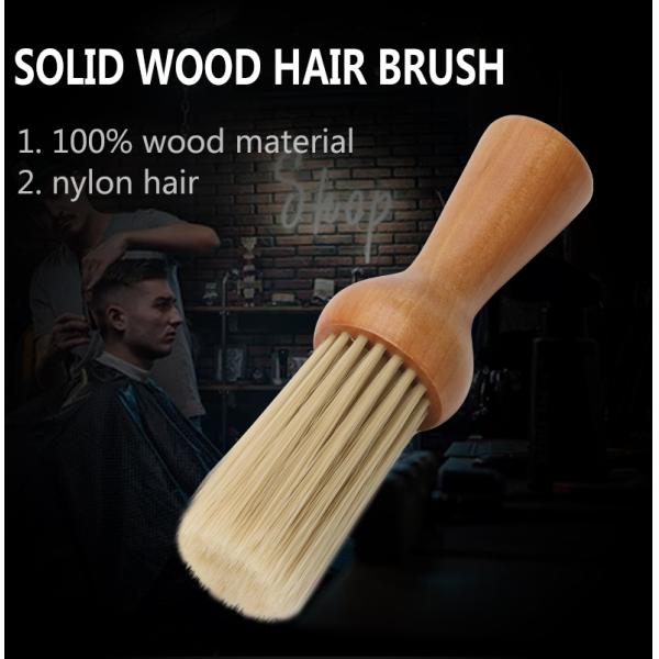 Customizable Barber Powder Brush Neck Duster Brush For Hair Salon