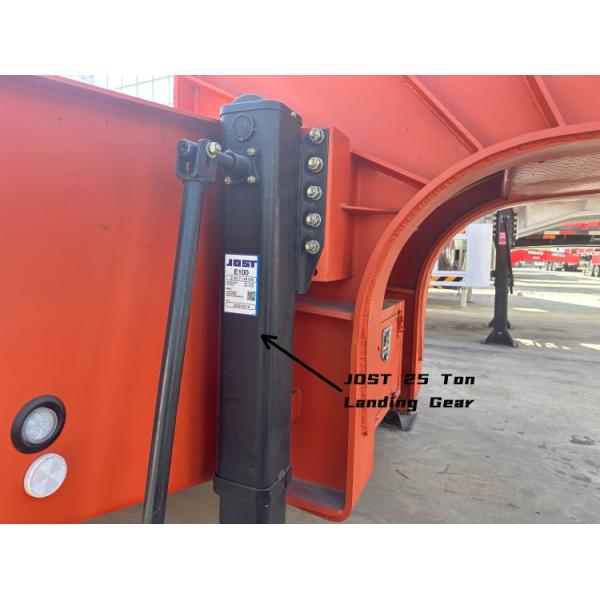 CIMC 4 Axle 100t Lowbed Trailer for Sale in Guyana | Lowbed Trailer Truck | CIMC Semi Trailer