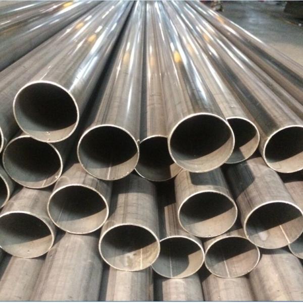 301 301L 201 Satin Stainless Steel Welded Pipe 8K Highly Polished For Decorative