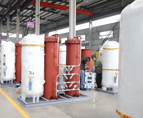 VPSA Oxygen Generator with Low Power Consumption Low Noise and Long Service Life for Medical Industrial Use