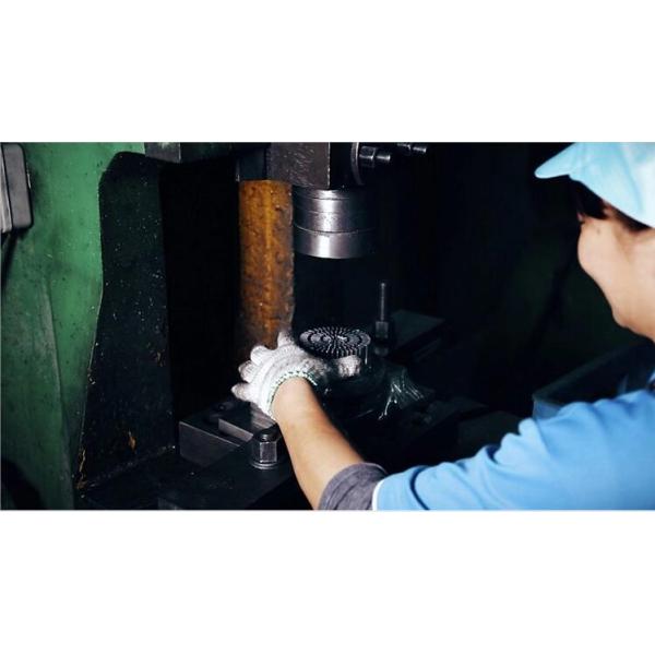 LED Round Extruded Aluminum Heatsink , Round Heat Sink Extrusion Machined Metal Parts