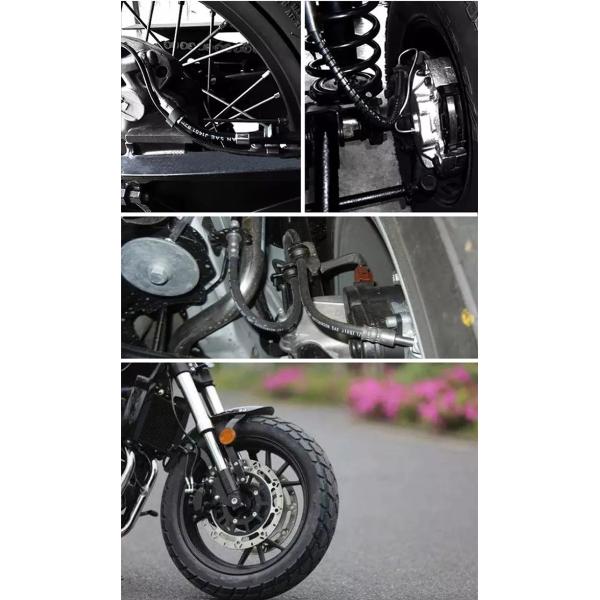 Braided Rubber EPDM Brake Hose 3.2*10.5mm Auto Brake Hose