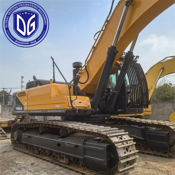 Original R485LVS Used Hyundai Excavator Used Crawler Excavator Working Condition