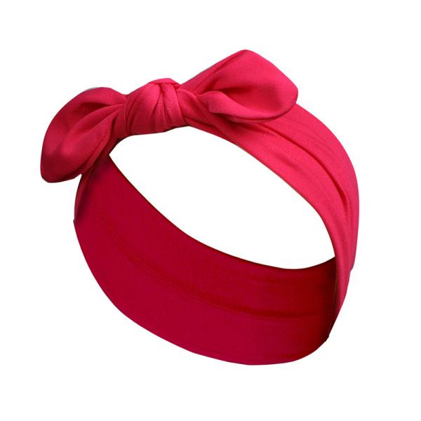 Black Green Red Bow Headband Children Hair Accessory Logo Customized