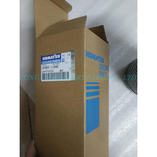 07063-11046 Cartridge Oil Filter Komatsu Genuine Parts Heat Resistance
