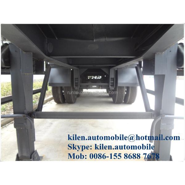 4000L Food Oil Tank Trailer Three Axles 45000L Food Oil Tanker Trailer