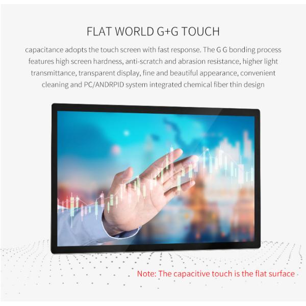 Wall Mounted Android Touch Query All In One Computer 55 Inch