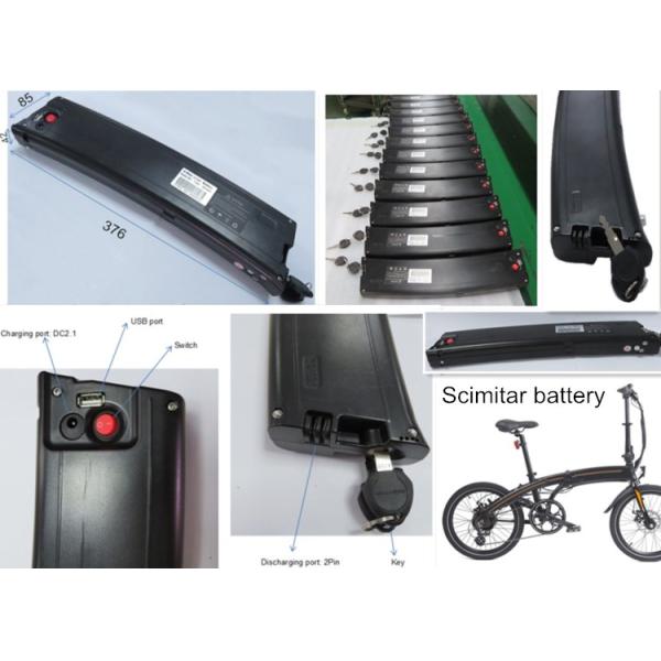 7.8ah FS-3 Case 36 V Ebike Battery With USB 2 Pin Discharging port