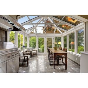 Quality PVDF AS2208 2.5mm Glass Room To Let In Sunlight wholesale