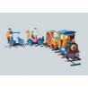 Amusement Park Train Rides , Battery Powered Ride On Train With Track For Toddlers for sale