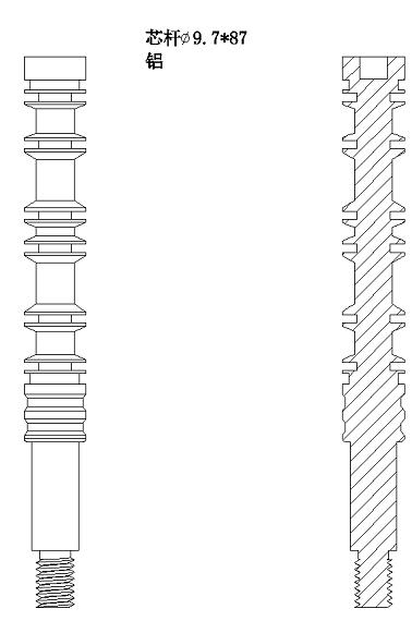 Zinc Plated Iron Threaded Insert Nut Pole For Metal