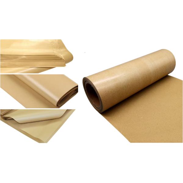 Gravure Printing Single Side VCI Anti Rust Paper Mill Brown Paper Bag Packaging