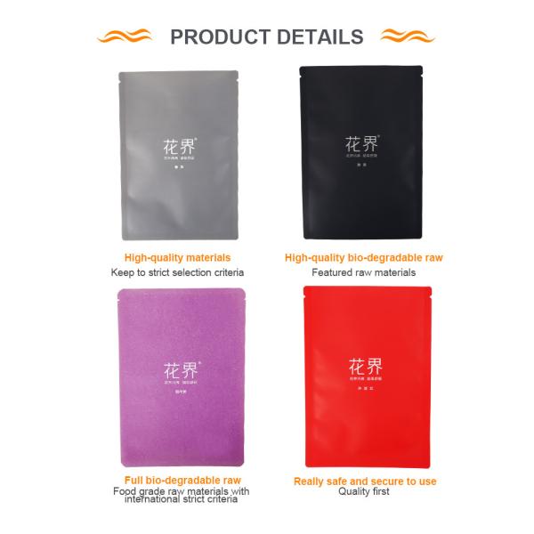 Biodegradable Paper Plastic Composite Bag PP PE Woven Fabric Inner Customized Size