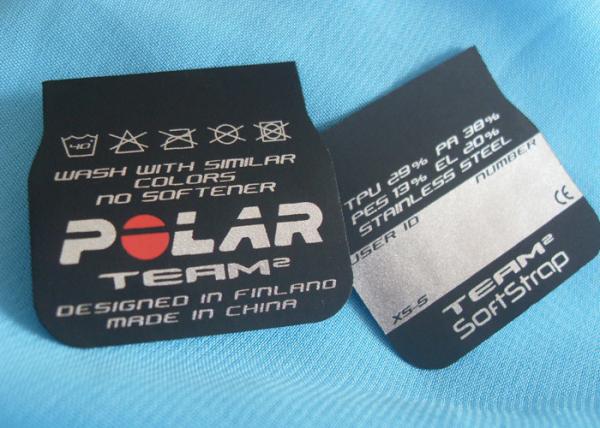 Cheap Eco - Friendly Fabric Clothing Screen Printing Label Matt / Shinny Surface for sale