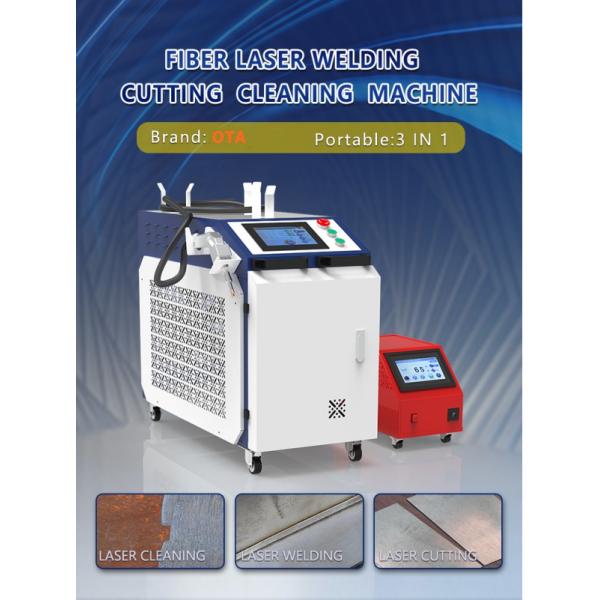 3 In 1 Fiber Laser Welding Machine 1000W 1500W 2000W Portable laser welder hand held